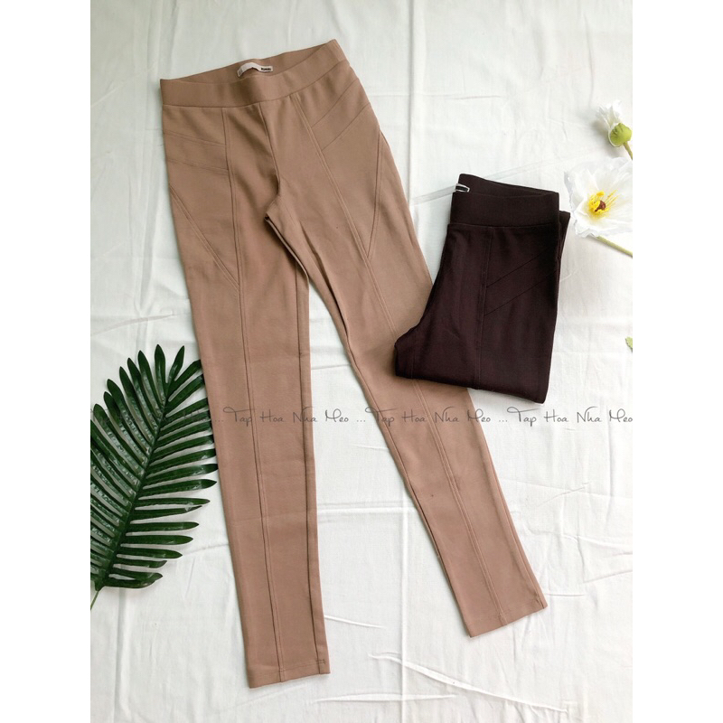 (READY STOCK) SFERA BROWN HT LEGGING PANTS (X044)