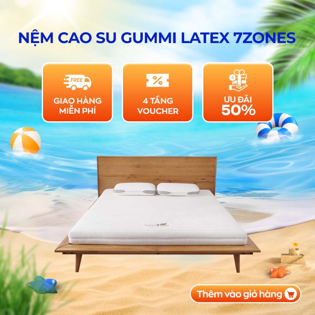 ที่นอน Gummi Latex 7zones