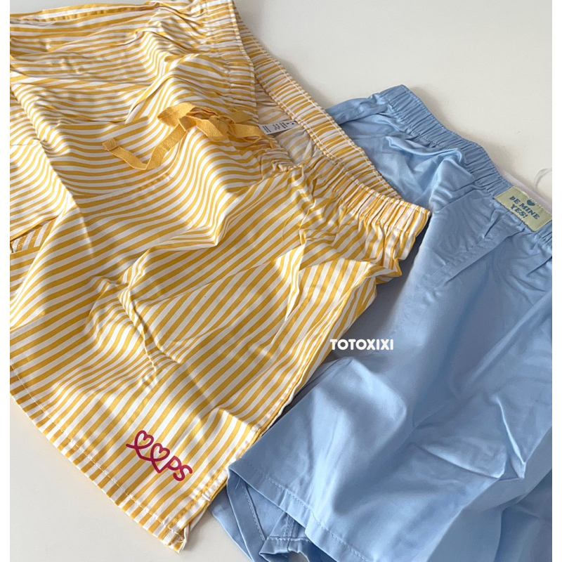Yes Local Brand Korean Stripe Short Pants Set