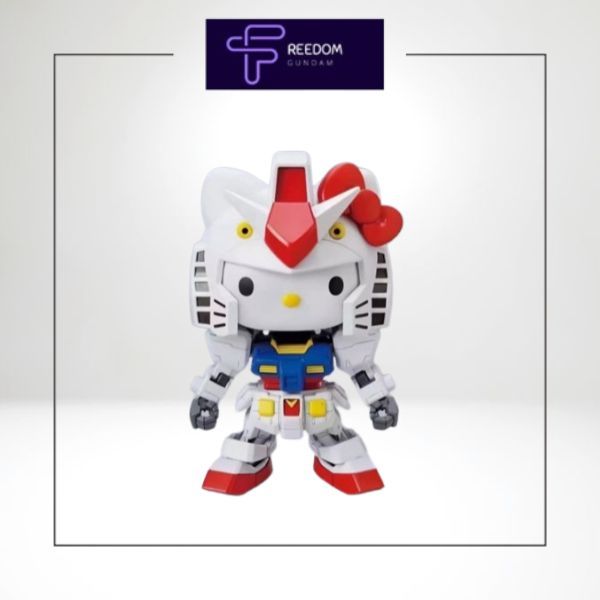 โมเดลประกอบ กันดั้ม SD Hello Kitty RX-78-2 CUTI กันดั้ม