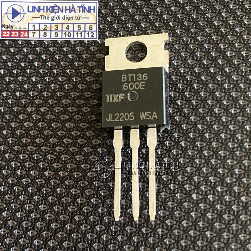 กระเป๋า 10 BT136-600E BT136 600 TO220 TRIAC 4A 600V-BC12
