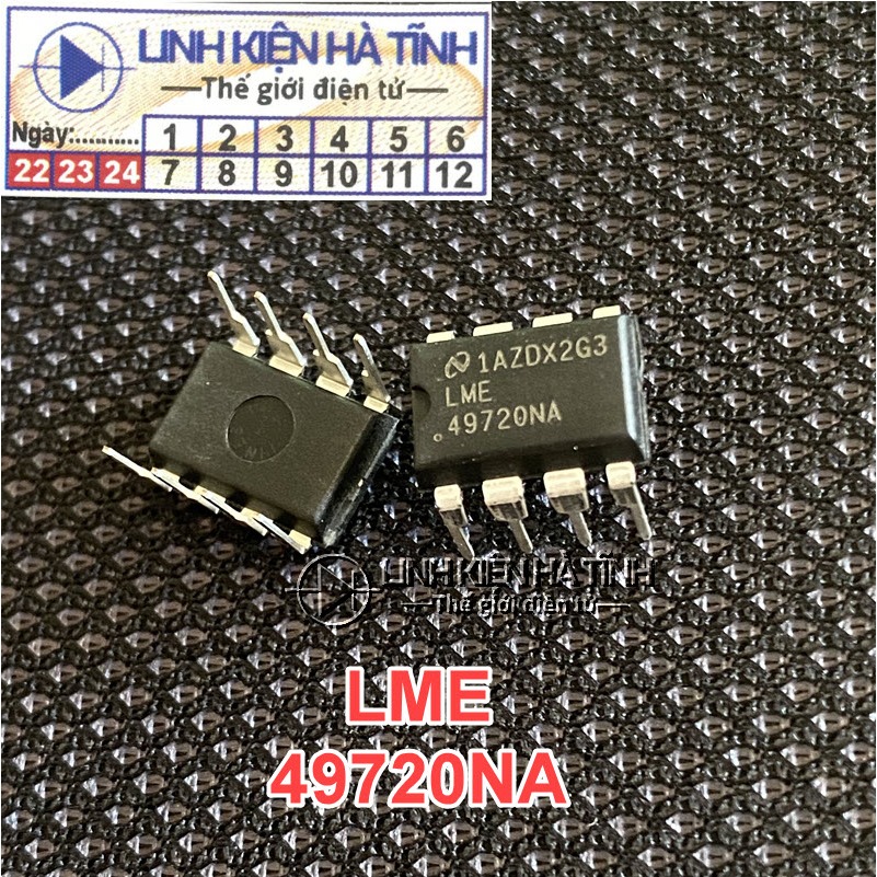 เครื่องขยายสัญญาณ IC LME49720NA LME 49720NA DIP-8 นําเข้าจาก PHILIPIN