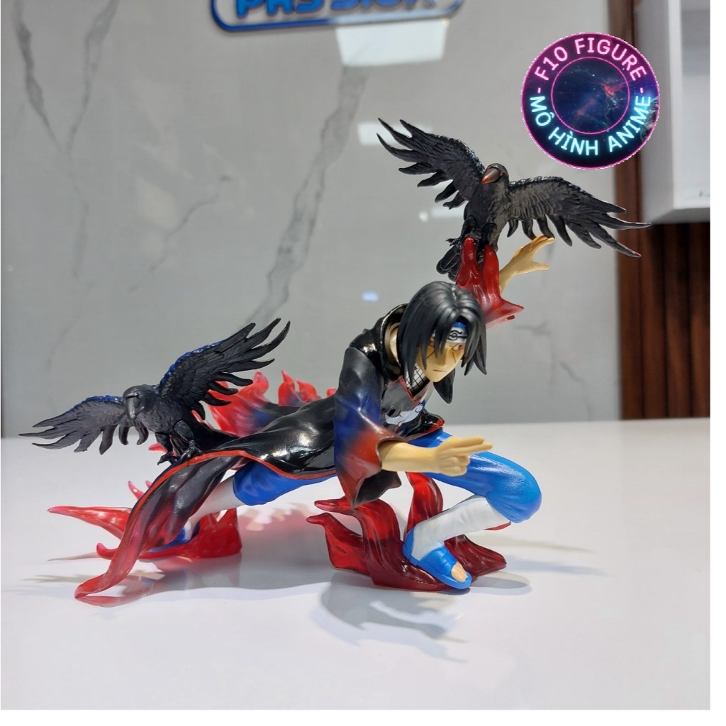 โมเดลอีกานารูโตะ ITACHI Akatsuki - Cool ITACHI Akatsuki crow สูง 18 ซม.