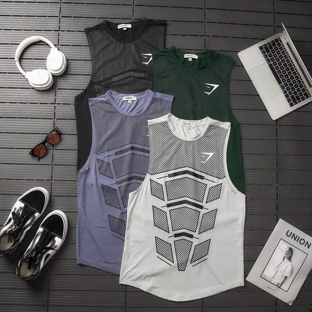 [รุ่นใหม่ 2024] G.SHARK Mens Gym Tanktop - Ken Store