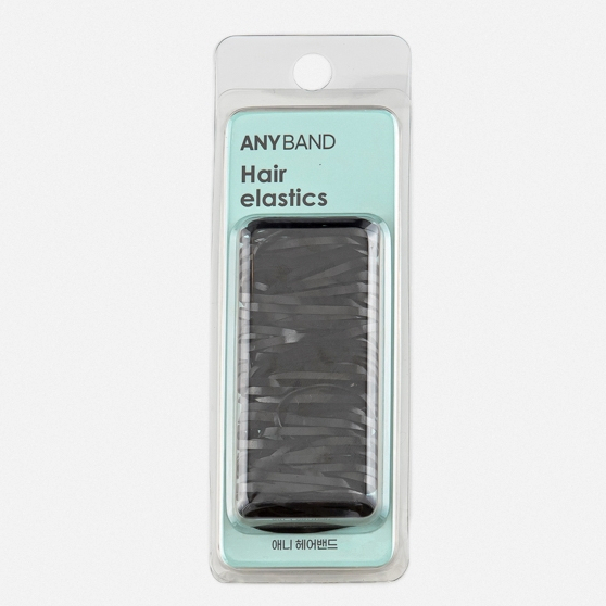 ยางยืด ANYBAND TPU เกาหลี 4024 N60 สีดํา (60 เส้น/กล่อง)