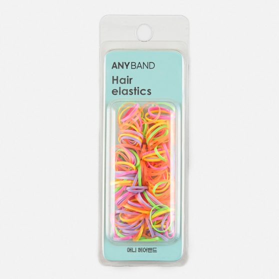 ยางรัดผม ANYBAND เกาหลี 2cm 2014-N180 สี (180 เส้น/กล่อง)