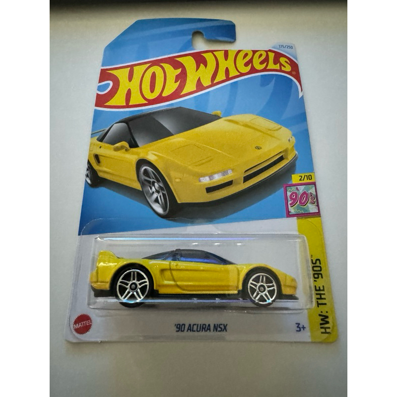Hot Wheels 90 Acura NSX รถโมเดล