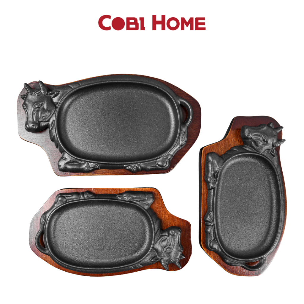 จานสเต็กเหล็กหล่อ - CH Cobi Home