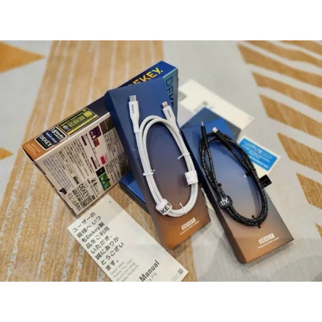 สาย Dekey Power Pioneer สาย USB Type C ถึง LT มาตรฐาน M_F_i