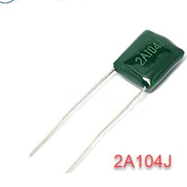 [คอมโบของ 20] คาปาซิเตอร์ 2A104J 2A 104 0.1uf 100v