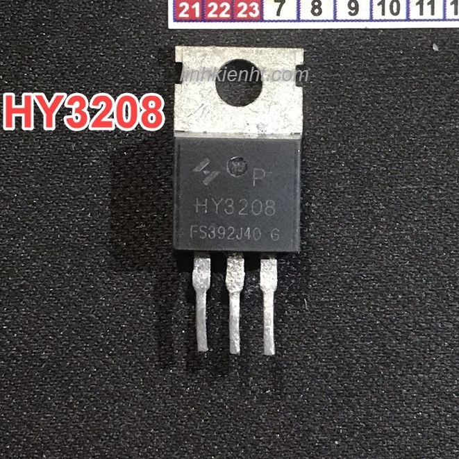 ส่วนประกอบ HY3208 HY3208P N-Channel mosfet 120A 80V ถอดประกอบ