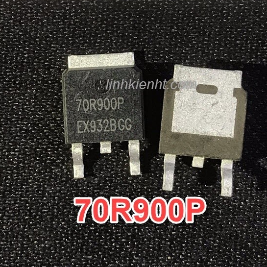 สติ๊กเกอร์ Mosfet N-Channel 70R900P 70R900 750V 5A 4 ใบ