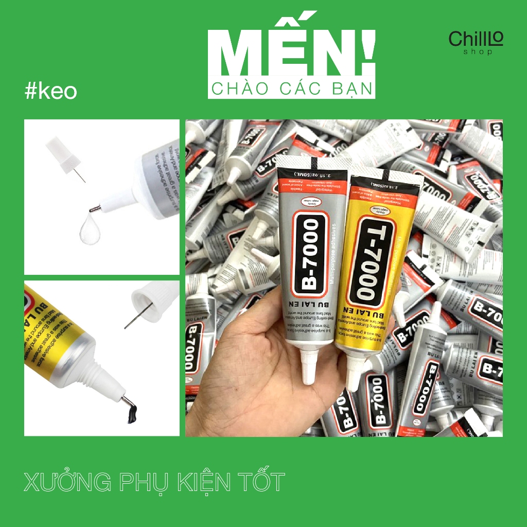 กาว B7000 & T7000 - กาวอเนกประสงค์ B-7000, T-7000 - วางโทรศัพท์ Ron, ขอบหน้าจอสัมผัส, งานฝีมือ