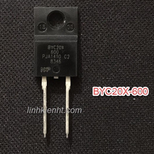 ไดโอด BYC20X-600 BYC20X600 2060 20A 600V (แทนที่ 15ETH06FP)