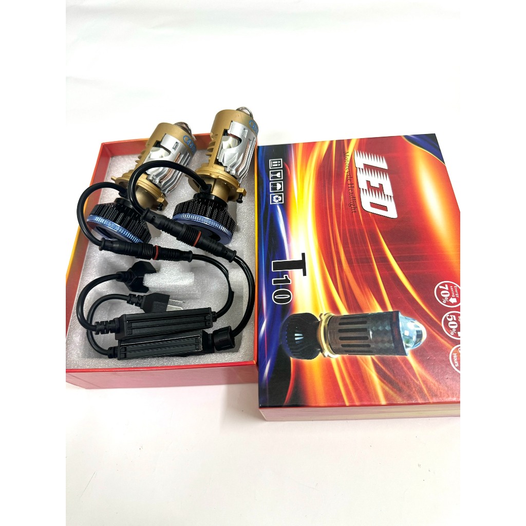 T10 Ball ไฟหน้า - เฟสเลเซอร์ 75W, - 12 24V DC H4 รับประกัน 12 เดือน