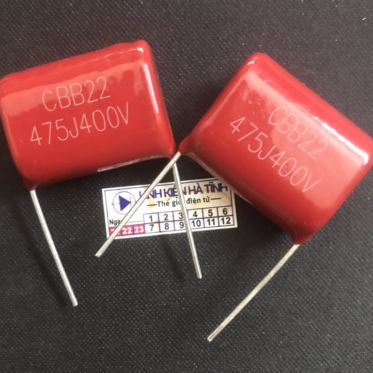 5 ชิ้น CBB WELDING MACHINE CAPACITOR 400V 4.7UF 475j400v