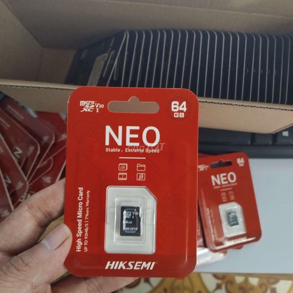 การ์ดหน่วยความจํา Hiksemi Sandisk micro SD 64GB 128GB 64g เฉพาะสําหรับกล้อง โทรศัพท์ (ของแท้)
