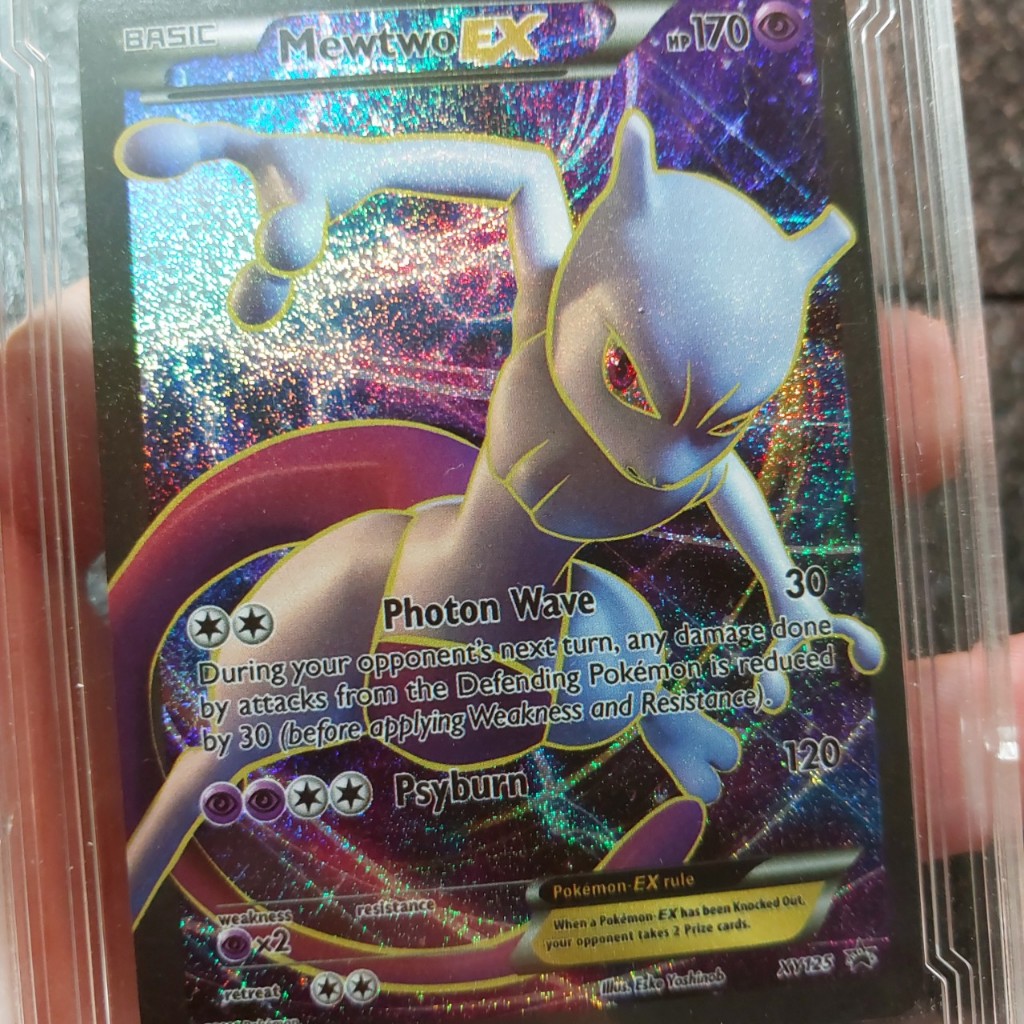 Pokemon Mewtwo EX XY125 Pokemon Promo Full Secret Foil 1459 d37 44 การ์ด