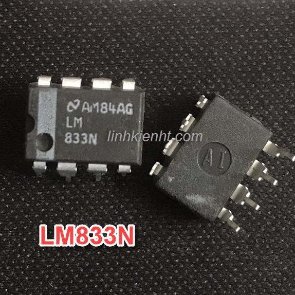 5 ใหม่ LM833N LM833 DIP-8 FUNCTION ICS
