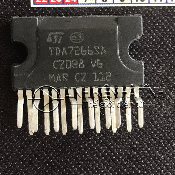 ไฟ IC TDA7266SA TDA7266 Zip-15