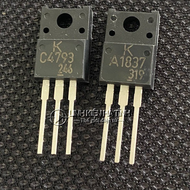 5 คู่นําเข้าใหม่ KTA1837 KTC4793 A1837 C4793 KEC หอยลาย