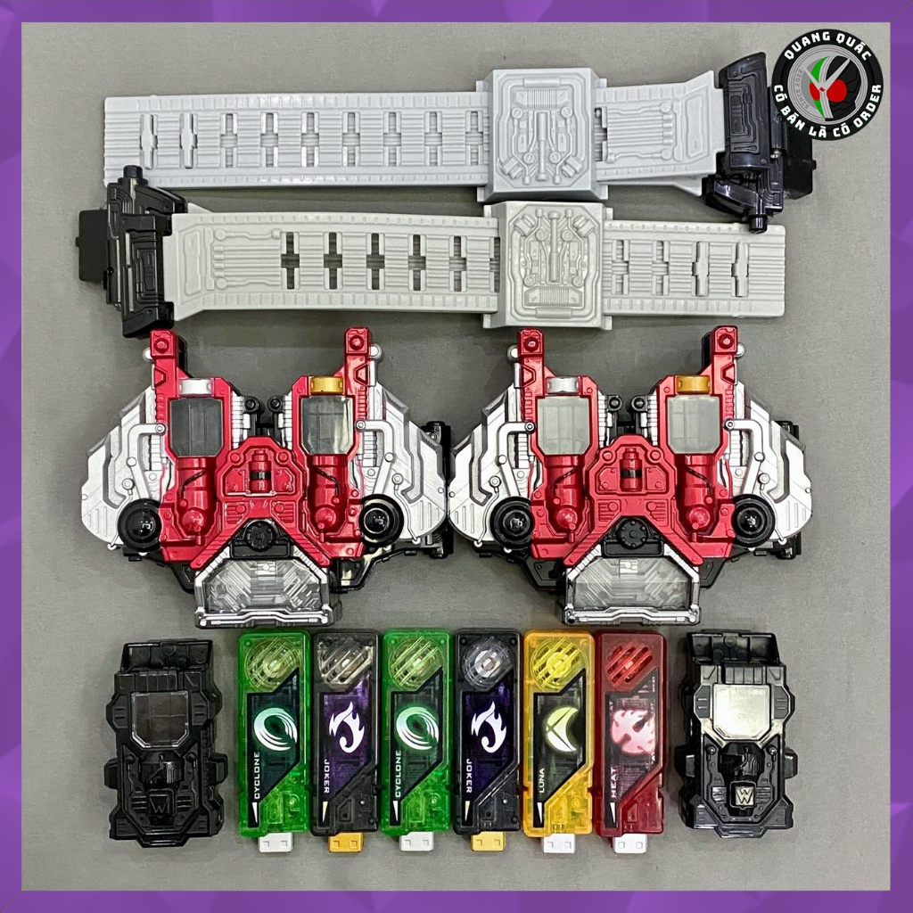 ของเล่นแท้รุ่น DX W Driver - Double Driver - Kamen Rider W