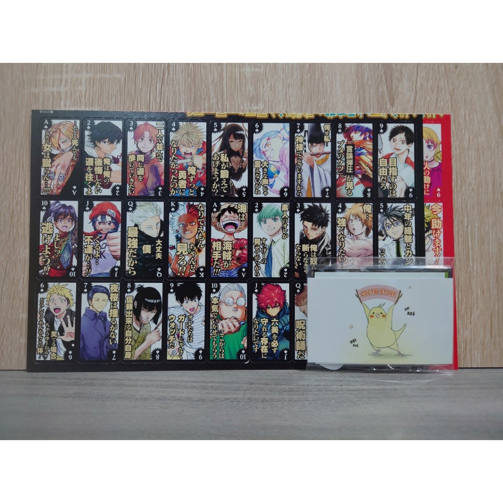 [Coctai][Available][GENUINE] เกมกระดานกระโดด Shounen - 2 ชุด/ 54 ใบ