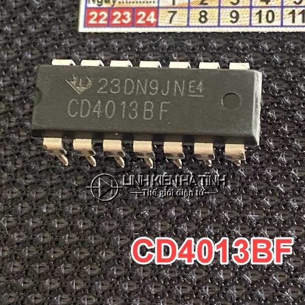 กระเป๋า ICs CD4013BE CD4013 Dip-14 เทียบเท่า HCF4013 HEF4013