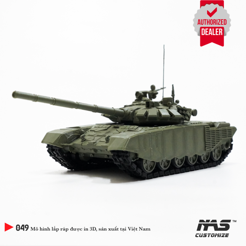 [NAS] ถังรัสเซีย รุ่น T-72 B3M 1/48 โมเดลทหารของถังรัสเซีย T72B3 สเกล 1/48