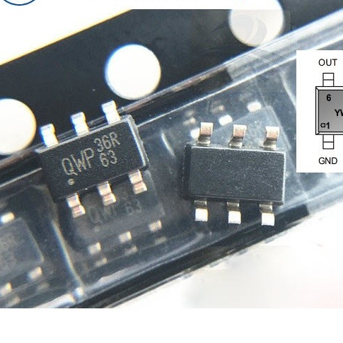 ส่วนประกอบชิป LCD LD7536RGL LD7536R 7536R 7536 36R SOT-23-6