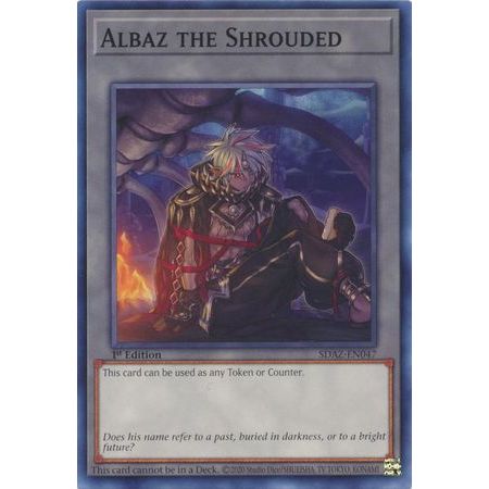 [การ์ด Yu-gi-oh] Albaz the Shrouded - SDAZ-EN047 - Common 1st Edition