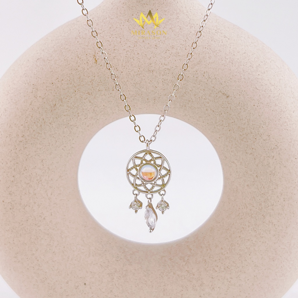 S925 สร้อยคอเงิน สร้อยคอ Dream catcher - MIRASON MDC614