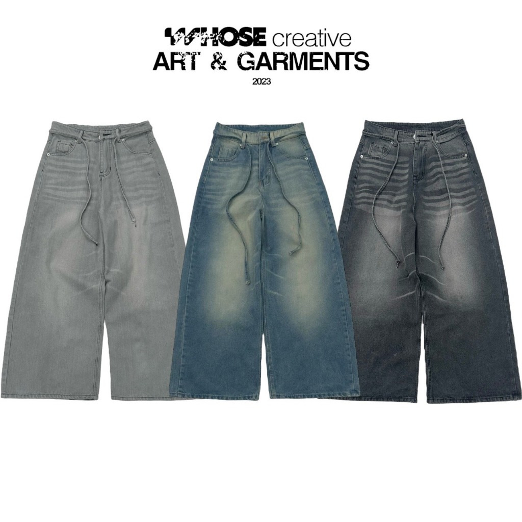 ALL JEANS WIDE LEG - กางเกงยีนส์ WHOSE STUDIO WIDELEG