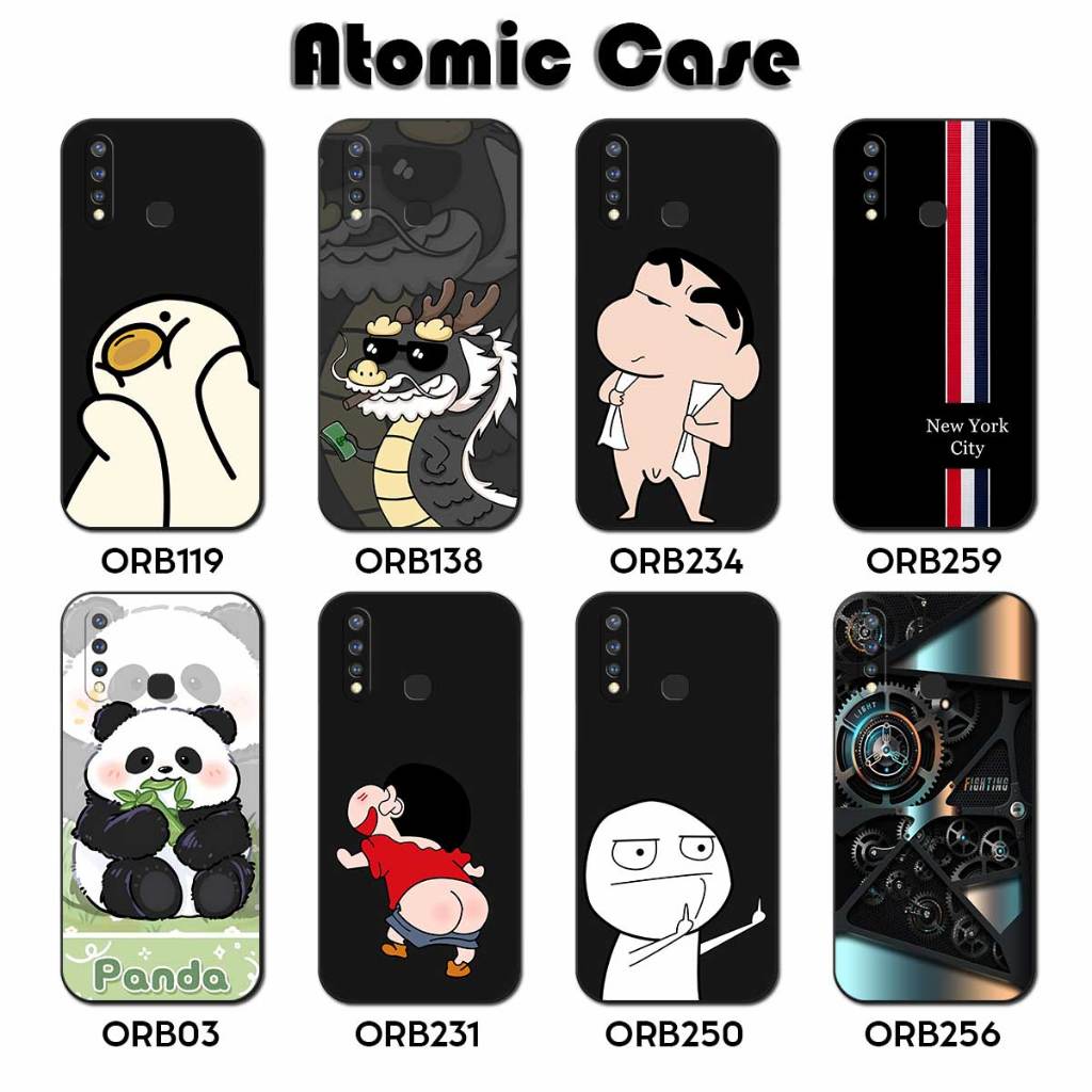 เคส Vivo Y19/U3 - เคส TPU ยืดหยุ่นพิมพ์ลาย Vivo Y19/U3 - เคสอะตอม