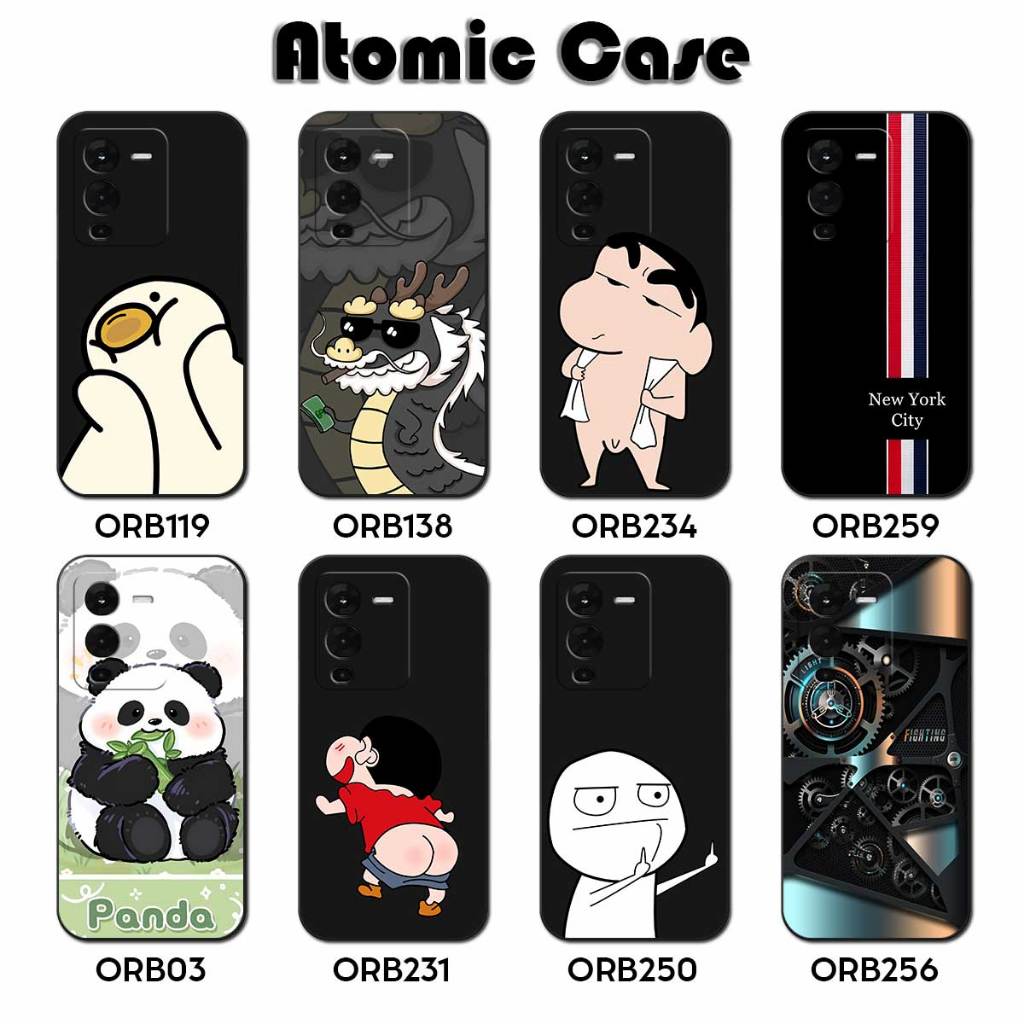 เคส Vivo V25 Pro - เคส TPU Vivo V25 Pro ยืดหยุ่นพิมพ์ลาย - เคสอะตอม