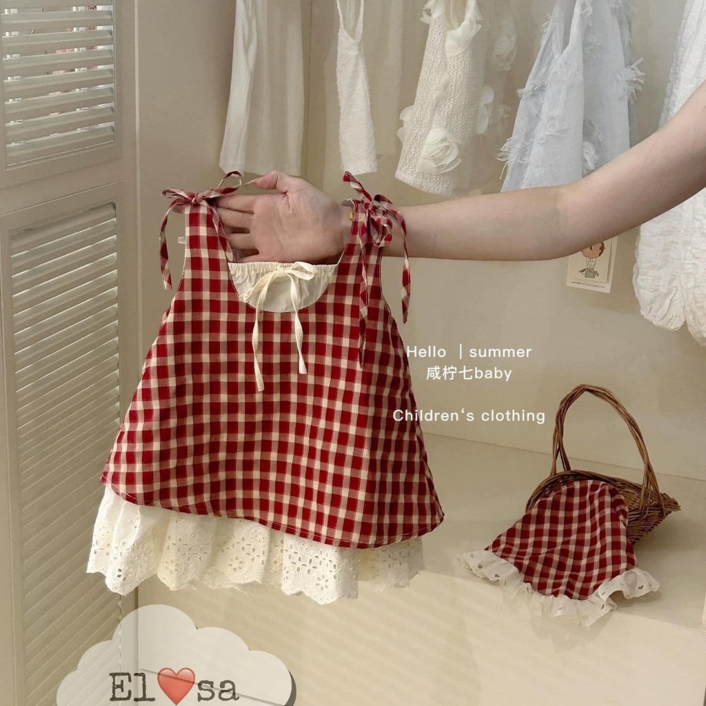 ชุดชามแครอทสีแดงสําหรับ SUPER BEAUTIFUL GIRLS PHOM (8-30)KG ANNAKIDS