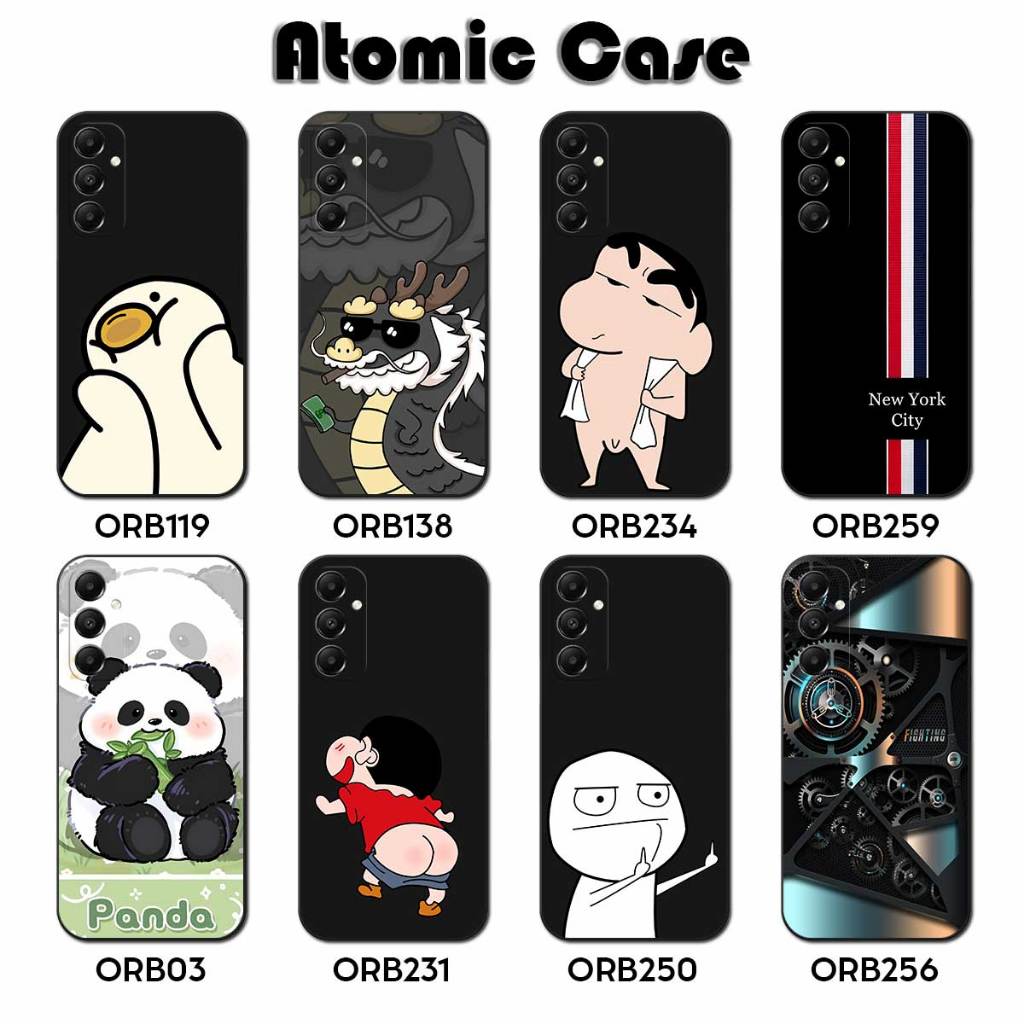 เคส Samsung A35 - เคส TPU Samsung A35 ยืดหยุ่นพิมพ์ลาย - เคสอะตอม