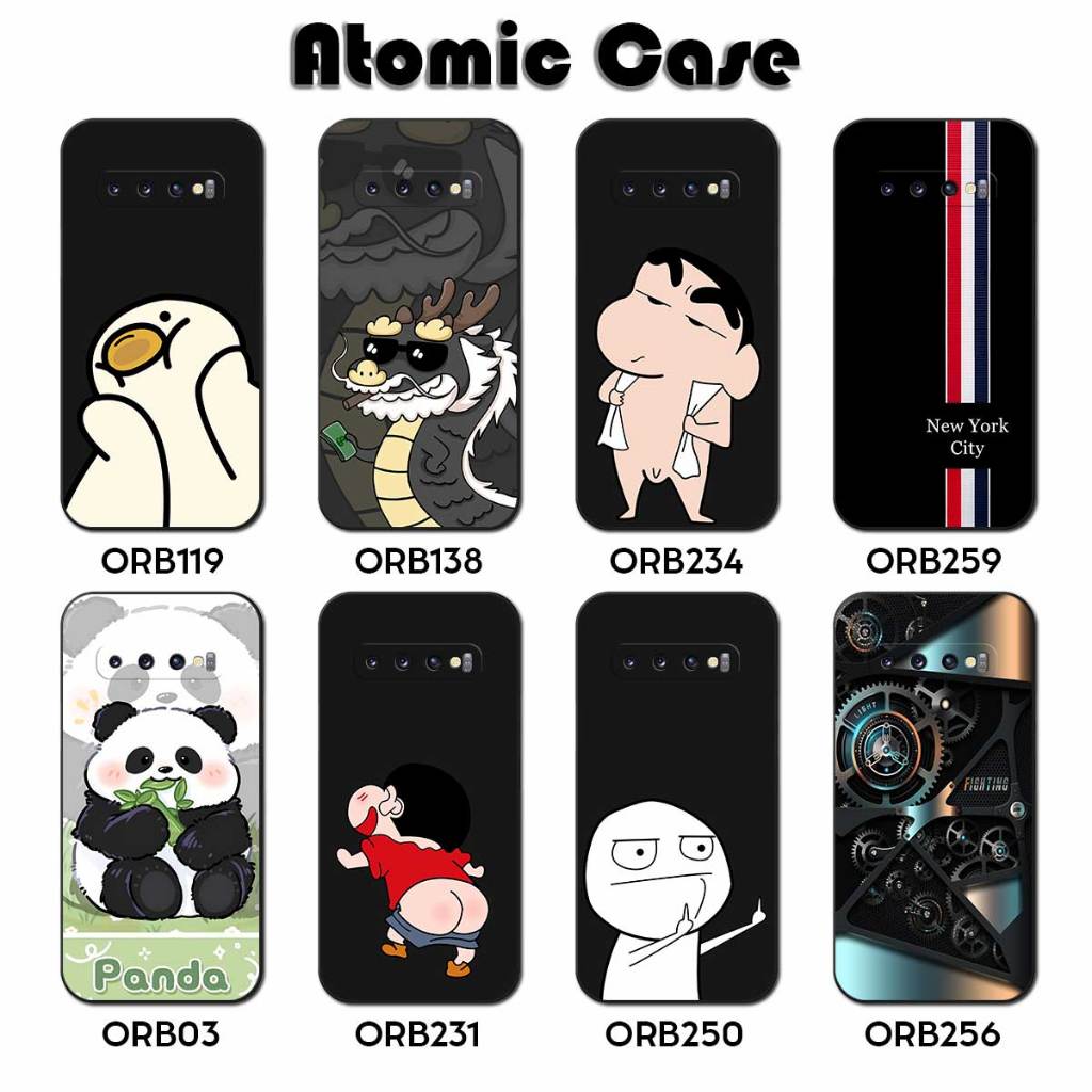 เคส Samsung S10 - เคส TPU Samsung S10 ยืดหยุ่นพิมพ์ลาย - เคสอะตอม