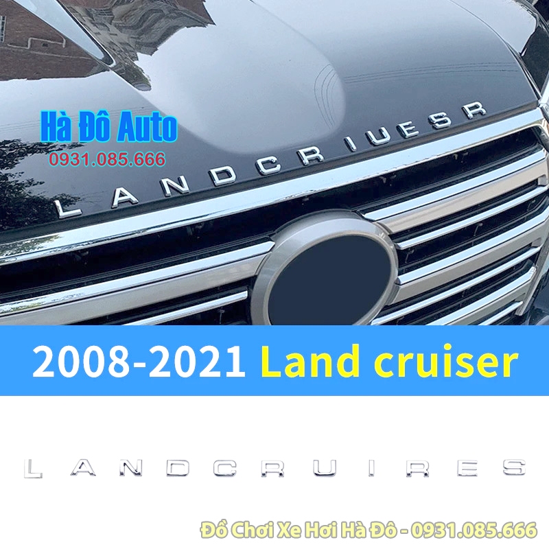 Land Cruiser 200 Braille สติ๊กเกอร์ - สติ๊กเกอร์ตัวอักษร Land Cruiser สําหรับ Land Cruiser Lc200 200