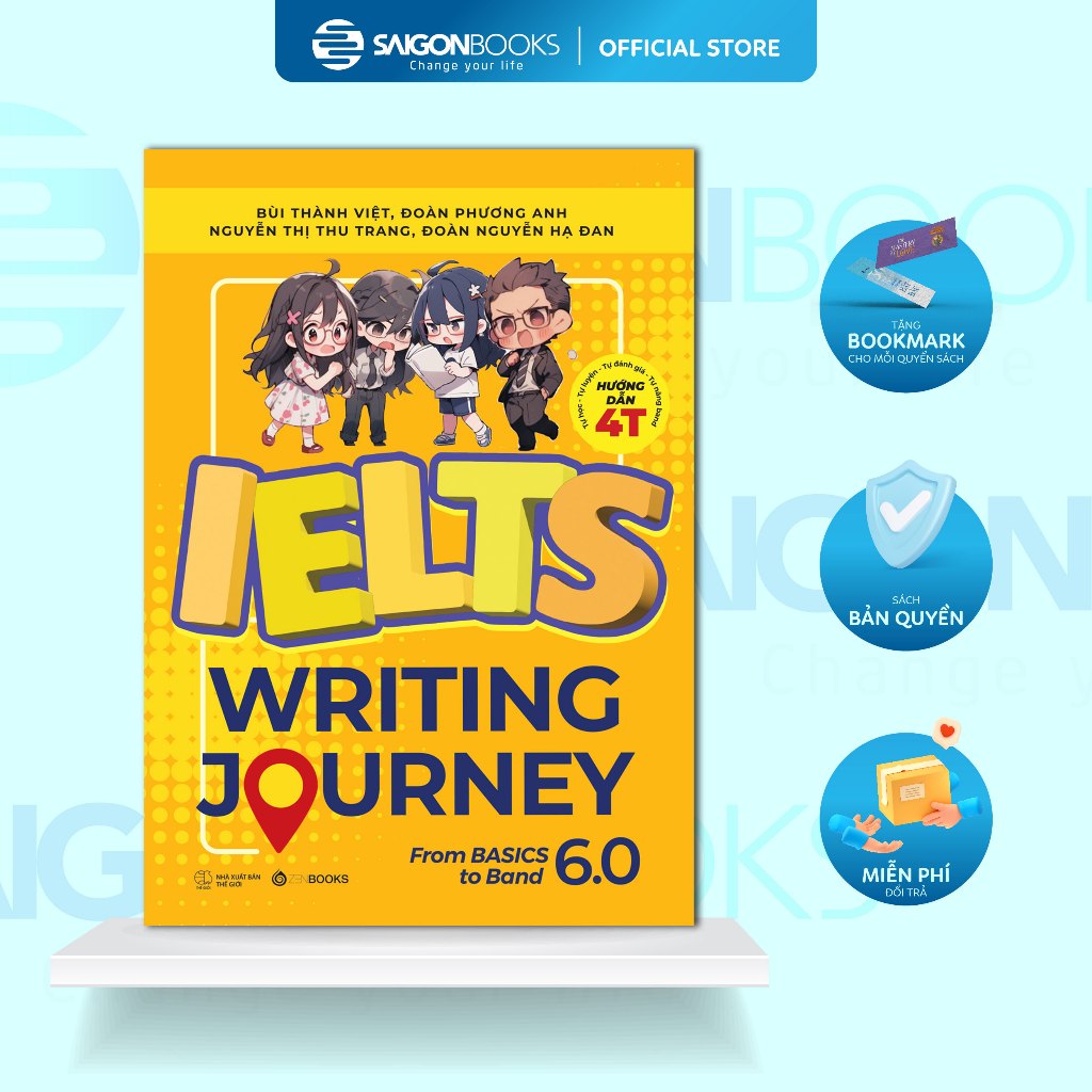 หนังสือ - IELTS Writing Journey - จากพื้นฐานถึงวง 6.0 (พิมพ์ซ้ํา)