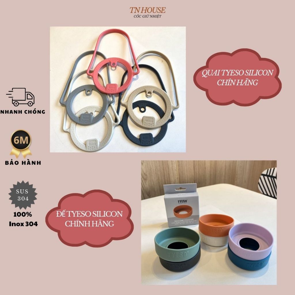 คุณภาพสูงของแท้ TYESO SILICON HANDLE - TYESO COFFEE CUP HANDLE 600ML และ TYESO COFFEE CUP V2 550ML 7