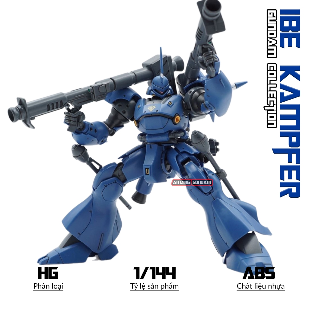 Hg MS-IBE Kampfer Fighter, ชุดสูทมือถือ 1 /144, ปริศนาอัจฉริยะ, โมเดลเมชาพลาสติก