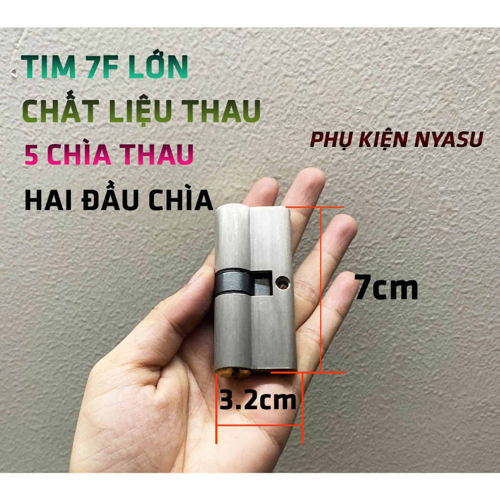 KSAITE 7F ของแท้ BRASS CORE/TUBE/BRANE - 7x3.2CM