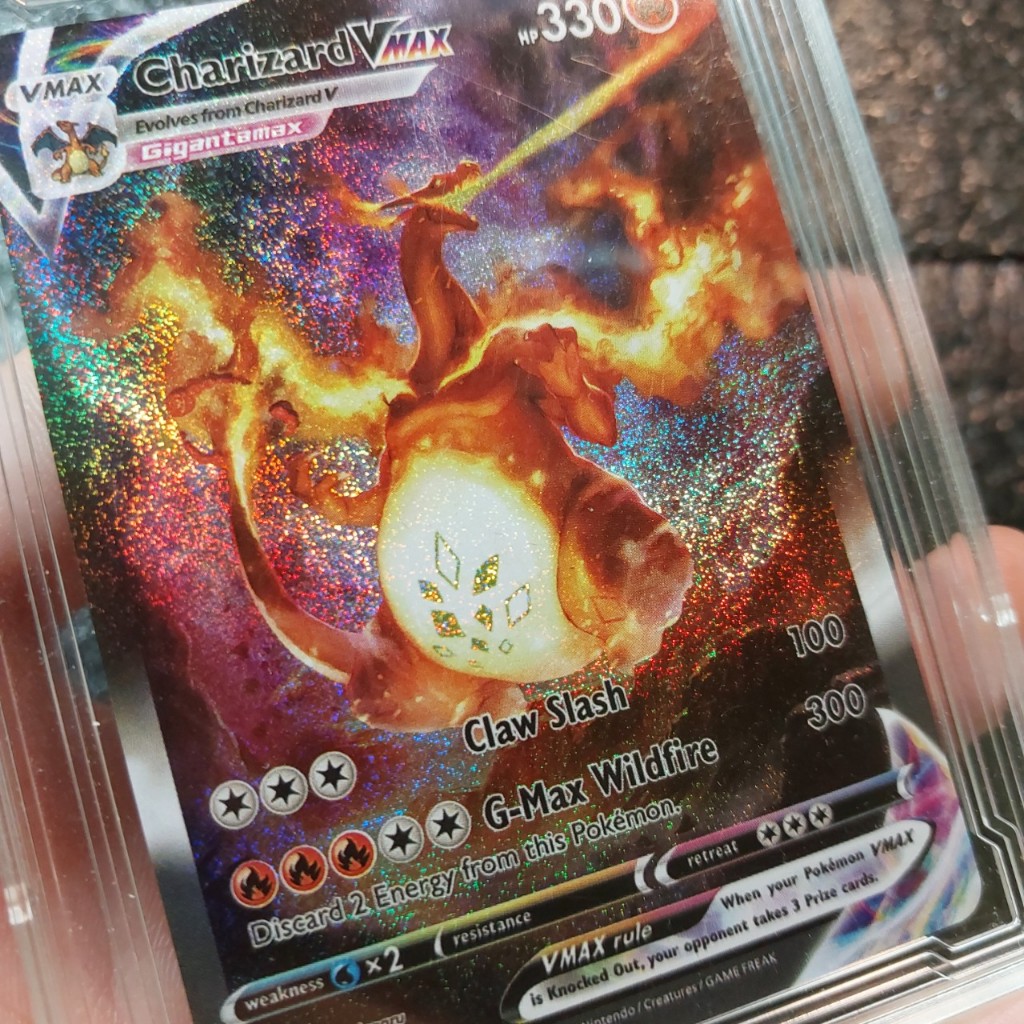 Pokémon Charizard VMax SWSH261 Pokemon Promo Secret Foil 1459 d37 67 การ์ด