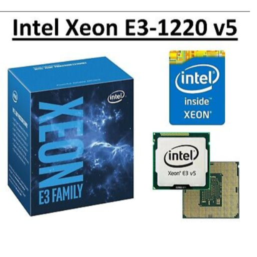 ชิป Intel xeon e3 1220v5 , 1230v5 , i5 6400 นาฬิกาสูง 3.8Ghz