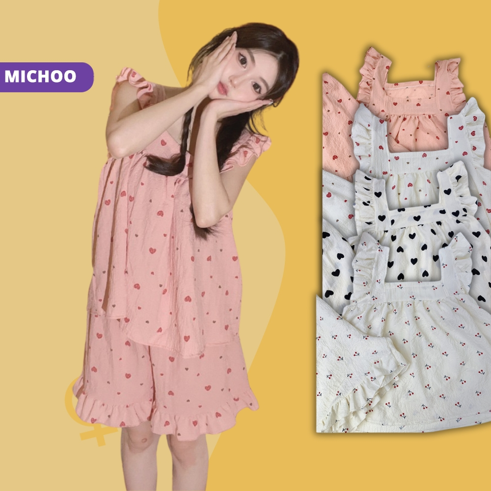 MICHOO Fairy Tail ชุดนอนสตรีน่ารักชุดหลายรูปแบบ