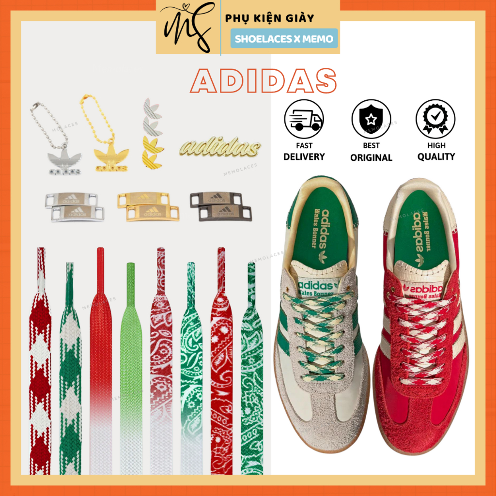 Replacement Adidas Shoe Laces,Samba OG อุปกรณ์เสริมรองเท้า