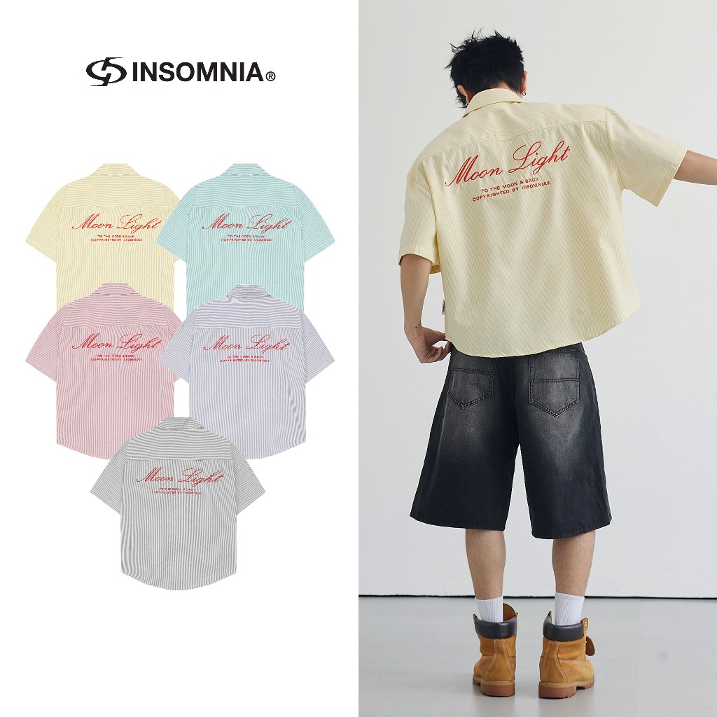 INSOMNIA Moonlight Local Brand เสื้อ Oxford Unisex - TS020