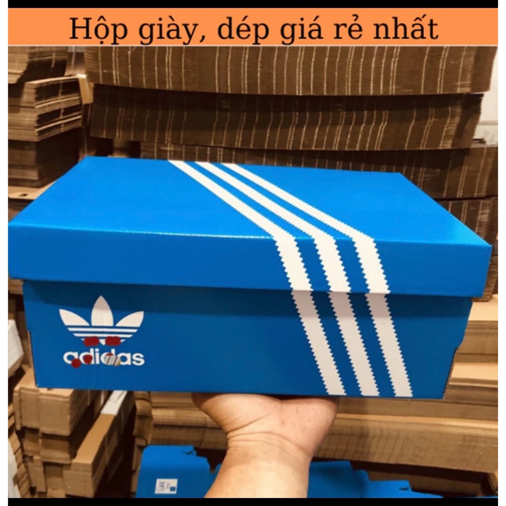 กล่องรองเท้า ADIDAS ของแท้ ขนาด 32x22x12cm