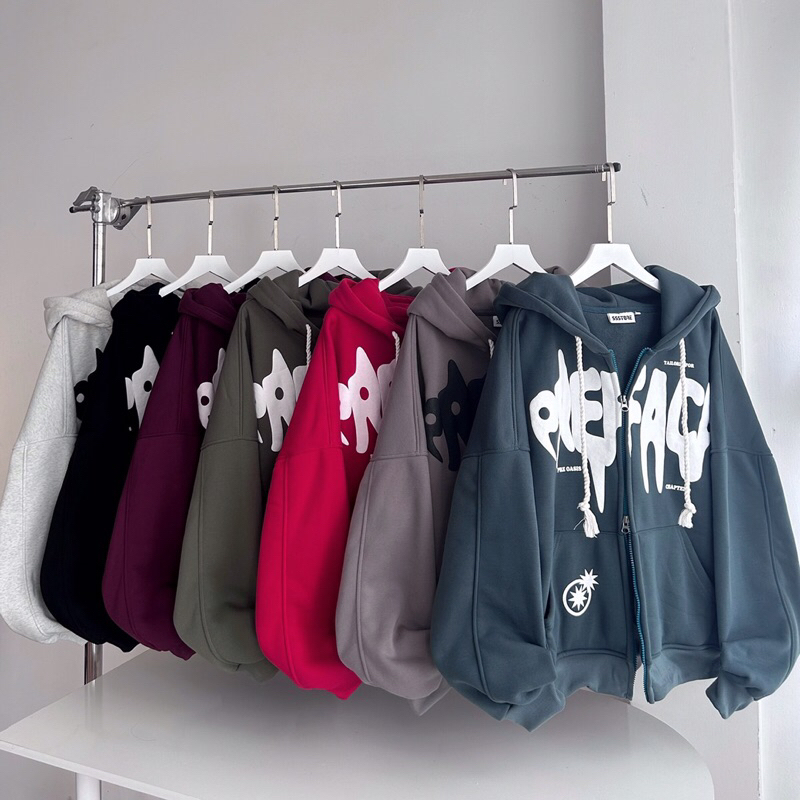 เสื้อแจ็คเก็ตผ้าฟลีซลายนูน Three Star_HT.Store96